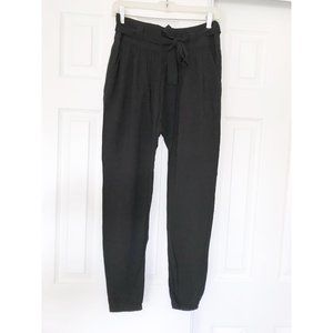 Forever 21 Drop Crotch Harem Black dress pants